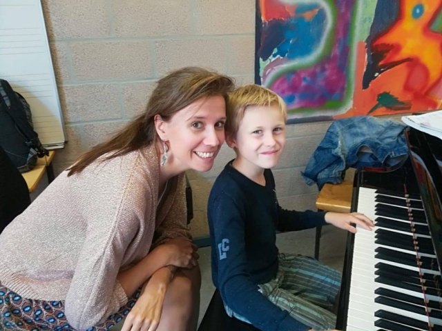 Pianoles in de academie